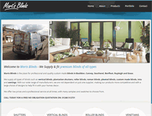 Tablet Screenshot of martsblinds.co.uk